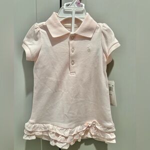 Polo by Ralph Lauren Soft Pink Kids Polo Set